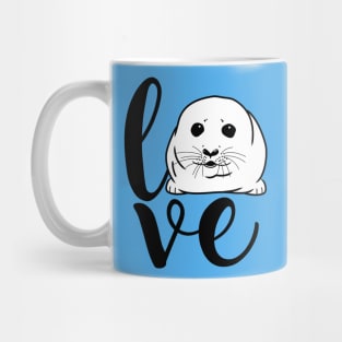 Baby Harp Seal Love Mug